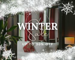 Enjoy 30% off your stays until the end of 2026 with code 'WINTER'